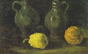 Vincent Van Gogh Still life with two jugs and pumpkins Germany oil painting artist